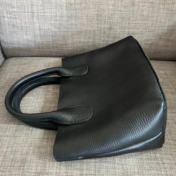 Portland Leather premium small classic Raindrop in pebbled black BUNDLE - Picture 6 of 10